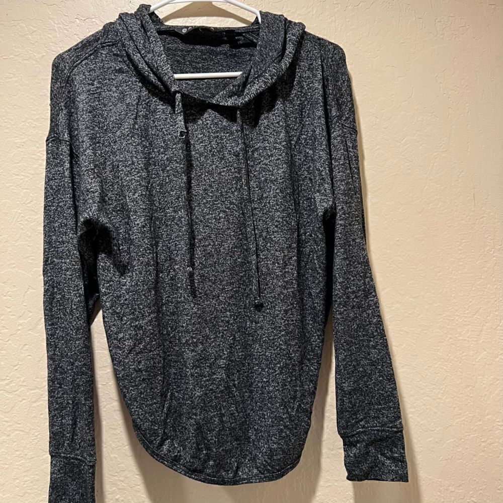 Athleta Lombard Charcoal Gray Hoodie XS